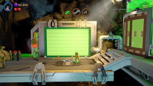 Switch characters to Batman and hop up using the fan - Space Suits You, Sir! - Walkthrough - LEGO Batman 3: Beyond Gotham - Game Guide and Walkthrough