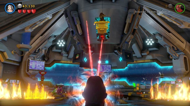 The second boss is Cheetah - Space Station Infestation - Walkthrough - LEGO Batman 3: Beyond Gotham - Game Guide and Walkthrough