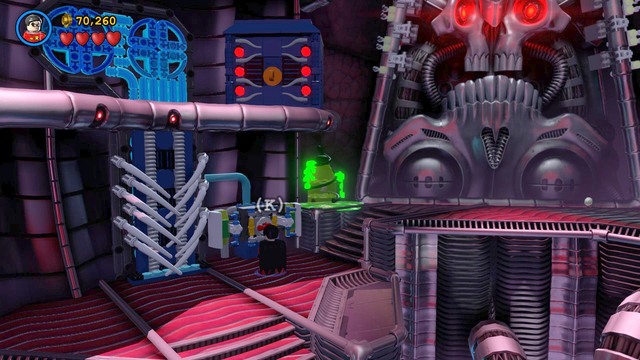 In the next location head left as Robin and use the Techno Suit in order to unblock the pipes nearby - The Lantern Menace - Walkthrough - LEGO Batman 3: Beyond Gotham - Game Guide and Walkthrough
