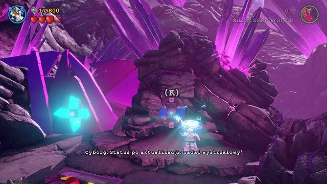 Jump on the upper level as Cyborg and wear the Electricity Suit, then charge it up on the nearby generator - Power of Love - Walkthrough - LEGO Batman 3: Beyond Gotham - Game Guide and Walkthrough