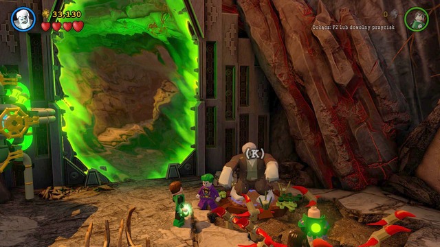 Build a spinner out of the resulting bricks and spin it - All the Rage - Walkthrough - LEGO Batman 3: Beyond Gotham - Game Guide and Walkthrough