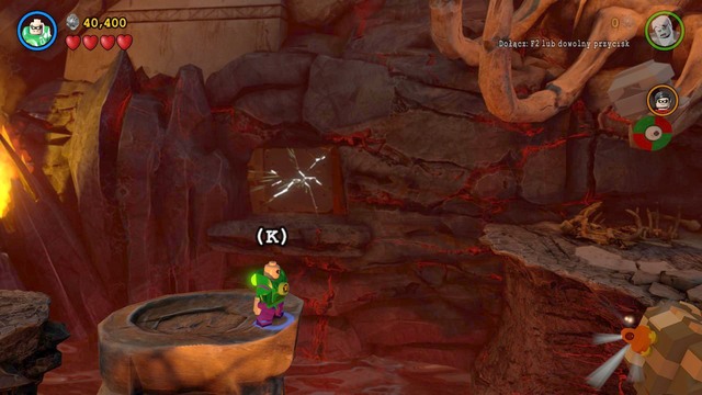 Cross the bridge as Robin and jump over the chasm - All the Rage - Walkthrough - LEGO Batman 3: Beyond Gotham - Game Guide and Walkthrough