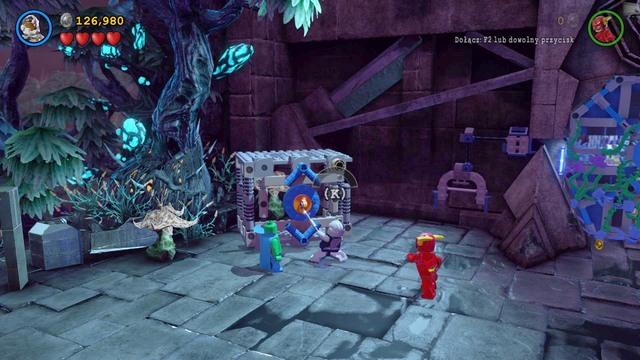 Approach the cage as Cyborg and use the grappling hook in order to destroy it - Jailhouse Nok - Walkthrough - LEGO Batman 3: Beyond Gotham - Game Guide and Walkthrough