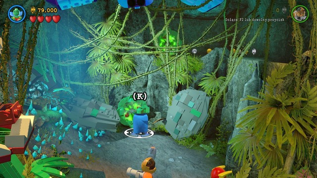 Approach the cave as Martian Manhunter and climb up - A Blue Hope - Walkthrough - LEGO Batman 3: Beyond Gotham - Game Guide and Walkthrough