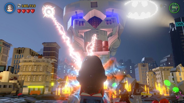 Repeat that for the right tentacle, and use the resulting bricks to build a platform for Wonder Woman - Brainiac part 2 - Boss Fights and Tactics - LEGO Batman 3: Beyond Gotham - Game Guide and Walkthrough