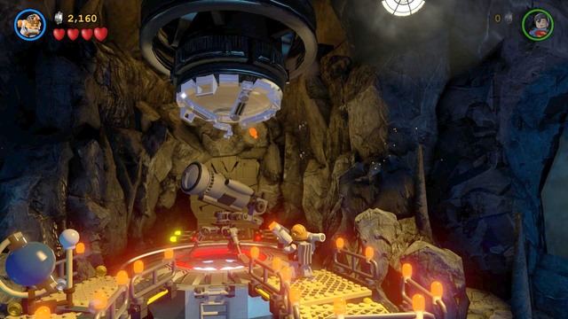 The second Minikit is located near Adam West - Minikits - Breaking BATS! - secrets - LEGO Batman 3: Beyond Gotham - Game Guide and Walkthrough