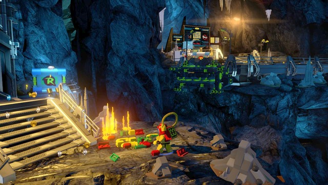 The last Minikit in Breaking BATS - Minikits - Breaking BATS! - secrets - LEGO Batman 3: Beyond Gotham - Game Guide and Walkthrough