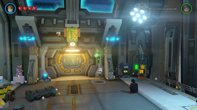 The third Gold Brick can be obtained in the Main Room - Gold Bricks - Watchtower - secrets - LEGO Batman 3: Beyond Gotham - Game Guide and Walkthrough