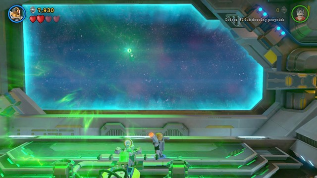 After aiming at the machine, the vehicle will land automatically - Characters - The Big Grapple - secrets - LEGO Batman 3: Beyond Gotham - Game Guide and Walkthrough