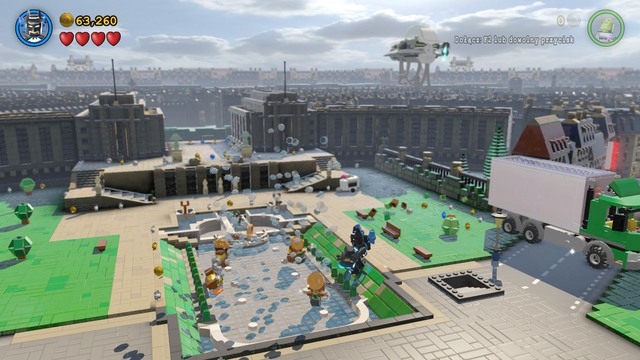 You can obtain the third Minikit by using the hook on every duck in the lake - Minikits - Europe Against It - secrets - LEGO Batman 3: Beyond Gotham - Game Guide and Walkthrough