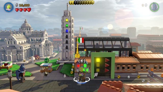 During the last battle with Brainiac, approach the greenhouse and start hacking the terminal - Characters - Europe Against It - secrets - LEGO Batman 3: Beyond Gotham - Game Guide and Walkthrough