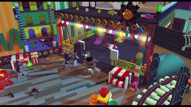 You will find the fifth Minikit in the at the carnival - Minikits - Big Trouble in Little Gotham - secrets - LEGO Batman 3: Beyond Gotham - Game Guide and Walkthrough