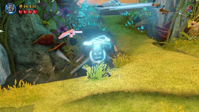 You will find the next Minikit also in the place where you start the mission - Minikits - A Blue Hope - secrets - LEGO Batman 3: Beyond Gotham - Game Guide and Walkthrough