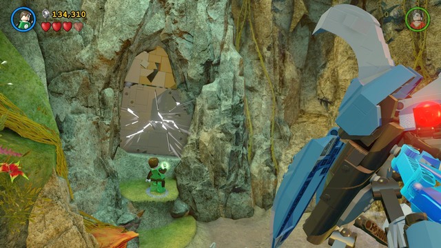 You will find the ninth Minikit behind the monster - Minikits - A Blue Hope - secrets - LEGO Batman 3: Beyond Gotham - Game Guide and Walkthrough