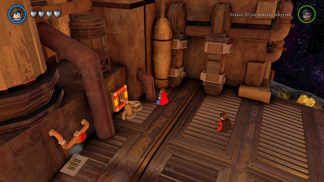 To obtain the Gold Brick, you have to go through a few small passages - Gold Bricks - Qward - secrets - LEGO Batman 3: Beyond Gotham - Game Guide and Walkthrough