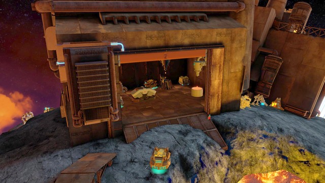 Go inside and destroy all the objects located there - Gold Bricks - Qward - secrets - LEGO Batman 3: Beyond Gotham - Game Guide and Walkthrough