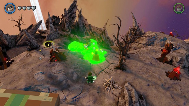 The second lever can be found inside the toxic waste - Gold Bricks - Ysmault - secrets - LEGO Batman 3: Beyond Gotham - Game Guide and Walkthrough