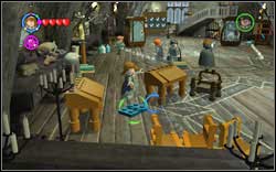 Pavarti Pavil: In the classroom, there are four blue books, on which you can use magic - LEGO Harry Potter Years 1-4: Hogwarts Bonuses - Walkthrough - Secrets and Collectibles - LEGO Harry Potter Years 1-4 Guide & Walkthrough