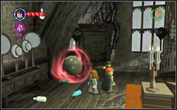 Fast Magic: Use (DM) on the black sphere at the back of the room - LEGO Harry Potter Years 1-4: Hogwarts Bonuses - Walkthrough - Secrets and Collectibles - LEGO Harry Potter Years 1-4 Guide & Walkthrough
