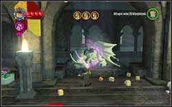 Mad-Eye Moody: Destroy the two spheres in front of the dragon and then put him back together (WL) - LEGO Harry Potter Years 1-4: Hogwarts Bonuses - Walkthrough - Secrets and Collectibles - LEGO Harry Potter Years 1-4 Guide & Walkthrough