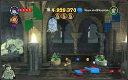 On the right side of the room, in the corner, you will find a student trapped in a spider-web - destroy it - LEGO Harry Potter Years 1-4: Hogwarts Bonuses - Walkthrough - Secrets and Collectibles - LEGO Harry Potter Years 1-4 Guide & Walkthrough
