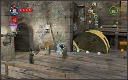 The student is stuck in a spider-web at the very beginning - destroy the web - LEGO Harry Potter Years 1-4: Hogwarts Bonuses - Walkthrough - Secrets and Collectibles - LEGO Harry Potter Years 1-4 Guide & Walkthrough