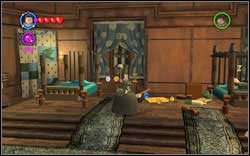 Inside the room, you will find two out of five gold books - use magic on them - LEGO Harry Potter Years 1-4: Hogwarts Bonuses - Walkthrough - Secrets and Collectibles - LEGO Harry Potter Years 1-4 Guide & Walkthrough