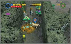 Victor (Lake Task): Right next to the spot where you place the arrow, you will find a wall - destroy it with (DM) - LEGO Harry Potter Years 1-4: Year 4 Bonuses - Walkthrough - Secrets and Collectibles - LEGO Harry Potter Years 1-4 Guide & Walkthrough