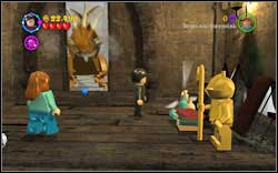Fleur (Dragon Task): During the dragon escape scene, in the first room on the right side of the door - LEGO Harry Potter Years 1-4: Year 4 Bonuses - Walkthrough - Secrets and Collectibles - LEGO Harry Potter Years 1-4 Guide & Walkthrough