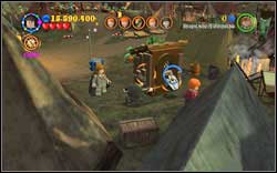 Right next to the location where you begin, on the right, you will find a locked booth - LEGO Harry Potter Years 1-4: Year 4 Bonuses - Walkthrough - Secrets and Collectibles - LEGO Harry Potter Years 1-4 Guide & Walkthrough