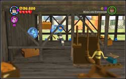 Hufflepuff (yellow): After going up the brick stairs you will find a blockade which you can destroy with (RD) - LEGO Harry Potter Years 1-4: Year 1 Bonuses - Walkthrough - Secrets and Collectibles - LEGO Harry Potter Years 1-4 Guide & Walkthrough