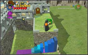 Drink the Strengthening Potion and pull the chain by the door on the right - LEGO Harry Potter Years 1-4: Gringotts - Secrets and Collectibles - LEGO Harry Potter Years 1-4 Guide & Walkthrough