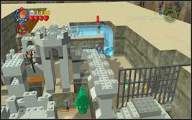 Go right with Harry - eliminate the Dementor (EP), get rid of the Devils Snare (LS) #1 and turn the crank - you will unlock the passage in the tunnel - LEGO Harry Potter Years 1-4: Gringotts - Secrets and Collectibles - LEGO Harry Potter Years 1-4 Guide & Walkthrough