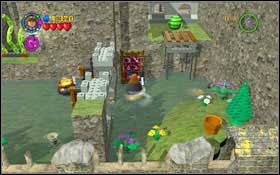 Grab the Mandrake and break the window by the cauldron #1 - LEGO Harry Potter Years 1-4: Gringotts - Secrets and Collectibles - LEGO Harry Potter Years 1-4 Guide & Walkthrough