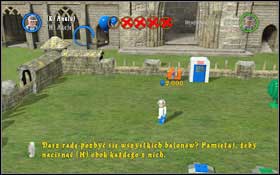 Your task is to get rid of all five balloons - LEGO Harry Potter Years 1-4: Gringotts - Secrets and Collectibles - LEGO Harry Potter Years 1-4 Guide & Walkthrough