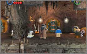 Open the big gate using Hagrid and his great strength - pull the chain by the wall - LEGO Harry Potter Years 1-4: Year 1 Part 1 - Walkthrough - Walkthrough - LEGO Harry Potter Years 1-4 Guide & Walkthrough