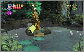 Jump upstairs and head left - chase away the Devils Snare using Lumos Solem to free the gramophone - LEGO Harry Potter Years 1-4: Year 3 Part 2 - Walkthrough - Walkthrough - LEGO Harry Potter Years 1-4 Guide & Walkthrough