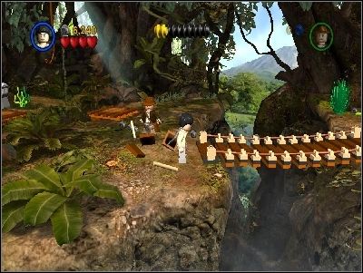 You will see shining, buried object - Chapter 1 - The Lost Temple - part 1 - Riders of the Lost Ark - LEGO Indiana Jones: The Original Adventures - Game Guide and Walkthrough