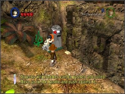 You will reach closed door - Chapter 1 - The Lost Temple - part 1 - Riders of the Lost Ark - LEGO Indiana Jones: The Original Adventures - Game Guide and Walkthrough