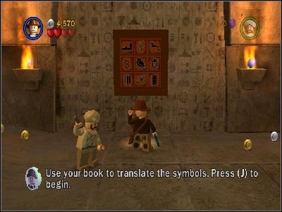 Watch out for the orange buttons - try to avoid them - Chapter 4 - The Well of Souls - part 1 - Riders of the Lost Ark - LEGO Indiana Jones: The Original Adventures - Game Guide and Walkthrough