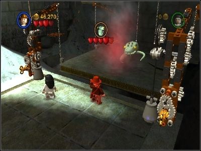 A big snake will appear - Chapter 4 - The Well of Souls - part 2 - Riders of the Lost Ark - LEGO Indiana Jones: The Original Adventures - Game Guide and Walkthrough