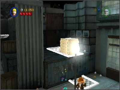 You will be in a hangar with plane - Chapter 1 - Shanghai Showdown - The Temple of Doom - LEGO Indiana Jones: The Original Adventures - Game Guide and Walkthrough