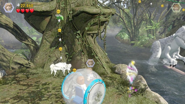 Minikit #7 - Gyrosphere Valley | Jurassic World - secrets - Jurassic World - secrets (missions) - LEGO Jurassic World Game Guide & Walkthrough