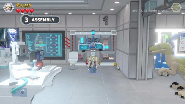 Minikit #3 - Main Street Showdown | Jurassic World - secrets - Jurassic World - secrets (missions) - LEGO Jurassic World Game Guide & Walkthrough