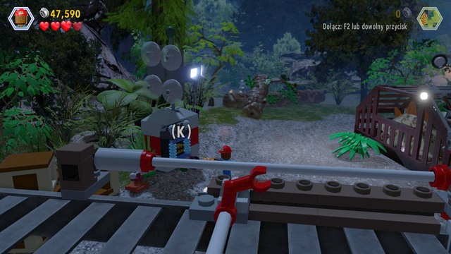 Third one can be found next to the stegosaurus cage - InGen Arrival | Jurassic Park - The Lost World - secrets - Jurassic Park - The Lost World - secrets (missions) - LEGO Jurassic World Game Guide & Walkthrough