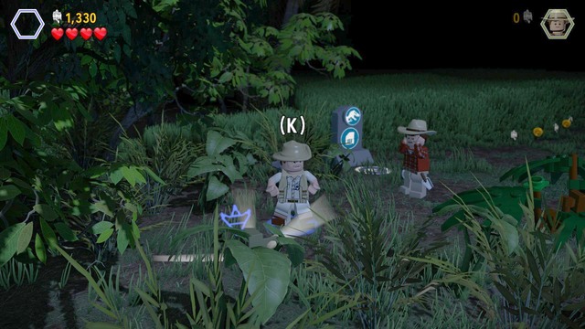Minikit #4 - The Hunted | Jurassic Park - The Lost World - secrets - Jurassic Park - The Lost World - secrets (missions) - LEGO Jurassic World Game Guide & Walkthrough