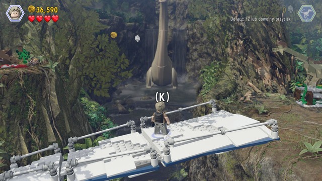 Minikit #8 - Spinosaurus | Jurassic Park III - secrets - Jurassic Park III - secrets (missions) - LEGO Jurassic World Game Guide & Walkthrough