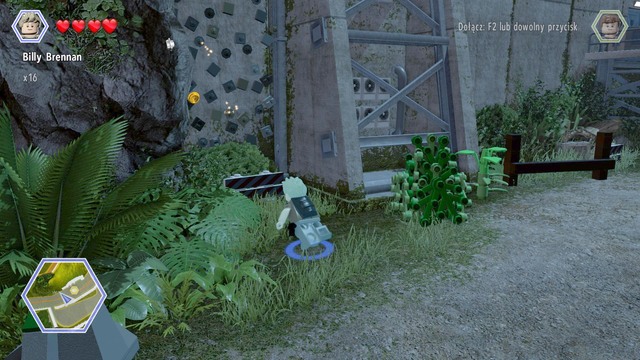 Golden brick #5 can be found on the first floor - Herbivore Territory | Jurassic Park - secrets in free roam - Jurassic Park - secrets in free roam - LEGO Jurassic World Game Guide & Walkthrough