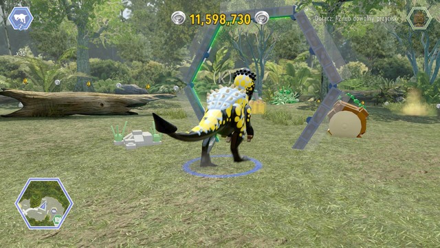 Finish the race as a dinosaur and you will get another golden brick - Safari Plains | Jurassic World - secrets in free roam - Jurassic World - secrets in free roam - LEGO Jurassic World Game Guide & Walkthrough