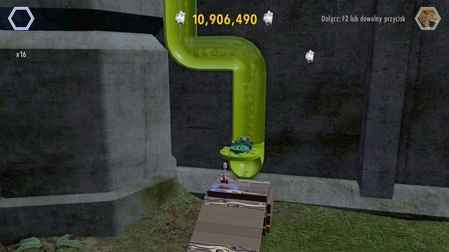 Get inside the pipe as compsognathus - West Boardwalk | Jurassic World - secrets in free roam - Jurassic World - secrets in free roam - LEGO Jurassic World Game Guide & Walkthrough